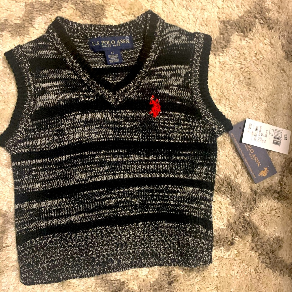 New toddlers authentic U.S. POLO ASSN. Vest